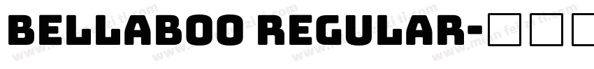 BELLABOO Regular字体转换